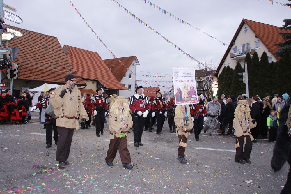 Narrentreiben auf der Alb 2018