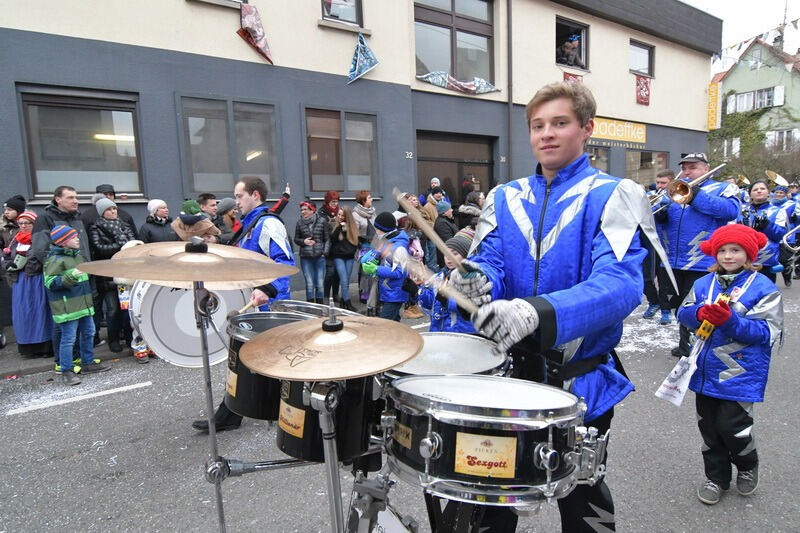 Narrenumzug in Rottenburg 2018