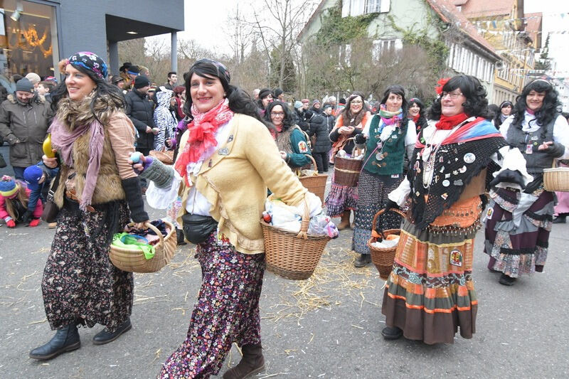 Narrenumzug in Rottenburg 2018