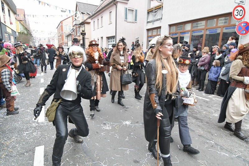 Narrenumzug in Rottenburg 2018