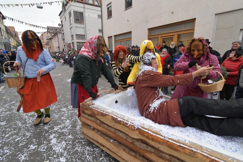 Narrenumzug in Rottenburg 2018