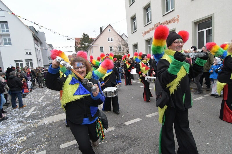 Narrenumzug in Rottenburg 2018