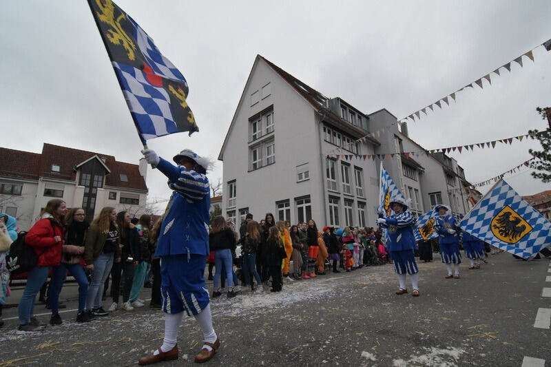 Narrenumzug in Rottenburg 2018