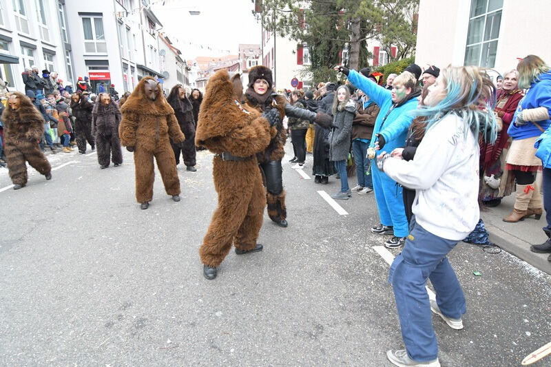 Narrenumzug in Rottenburg 2018