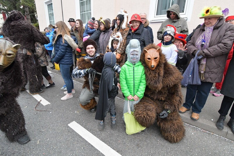 Narrenumzug in Rottenburg 2018