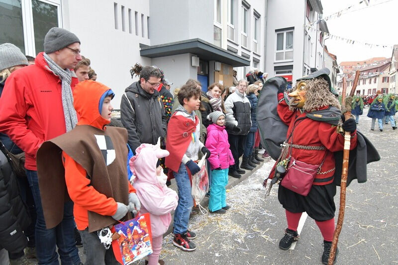 Narrenumzug in Rottenburg 2018