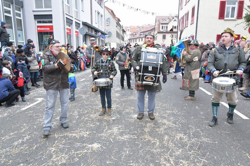 Narrenumzug in Rottenburg 2018