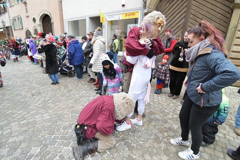 Narrenumzug in Rottenburg 2018