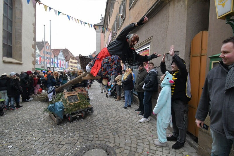 Narrenumzug in Rottenburg 2018