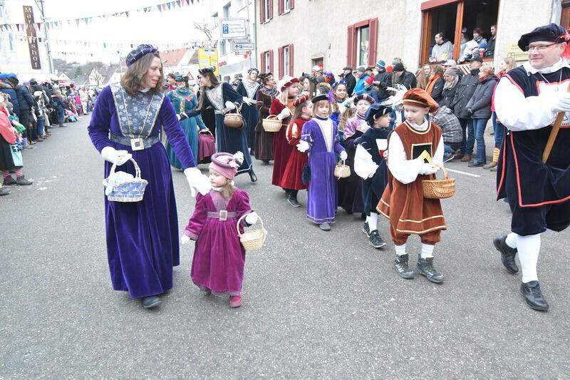 Narrenumzug in Rottenburg 2018