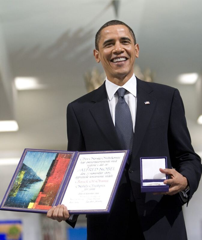 Barack Obama Friedensnobelpreis 2009 Nummer 2