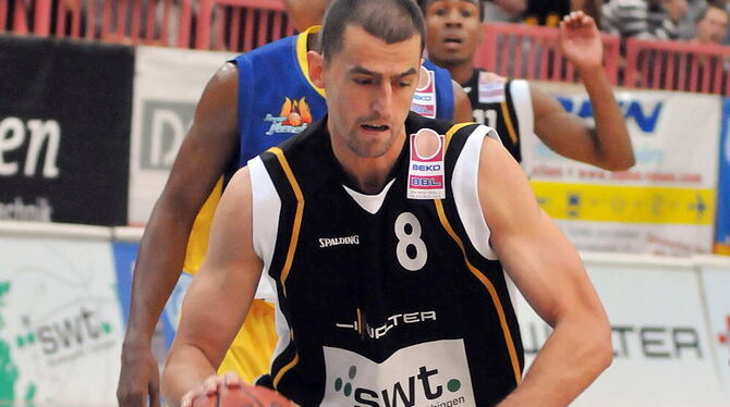 Tigers-Star Aleksandar Nadjfeji. GEA-FOTO: PACHER