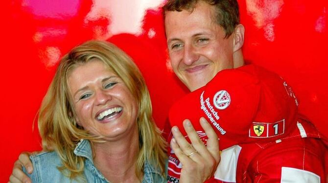 Ein glückliches Paar: Michael und Corinna Schumacher.