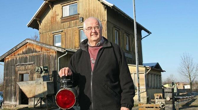 Möchte den Südbahnhof wieder zu einem Dreh- und Angelpunkt machen: Rudolf Pöhlmann.  FOTO: BAIER