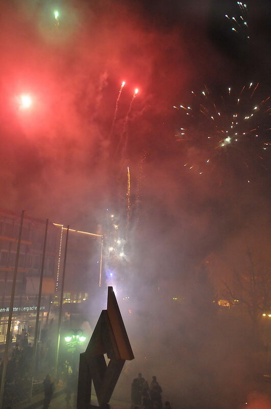 Silvester in Reutlingen