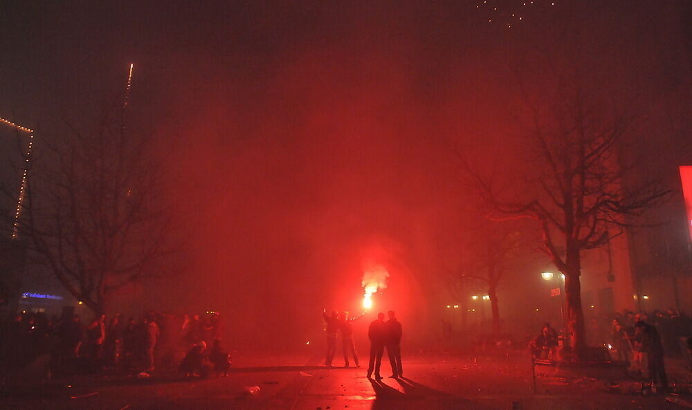 Silvester in Reutlingen