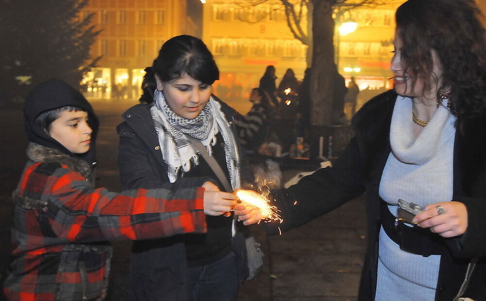 Silvester in Reutlingen