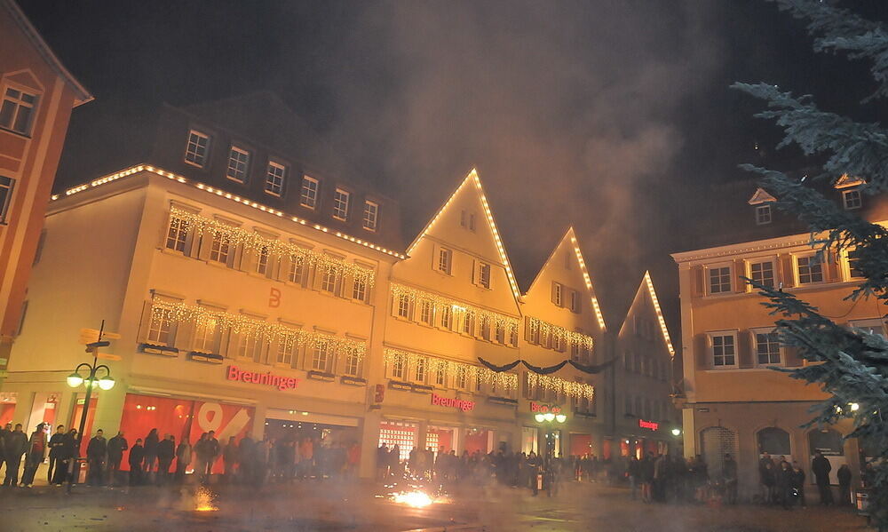 Silvester in Reutlingen