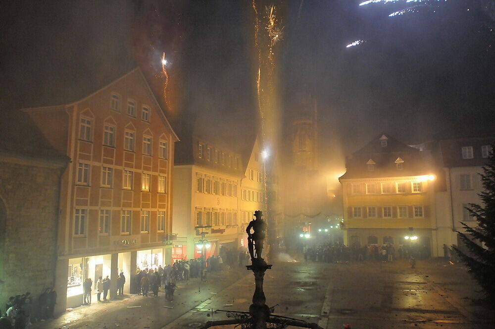 Silvester in Reutlingen