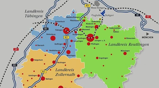 Die Region Neckar-Alb liegt im Standortranking im ersten Drittel. FOTO: IHK