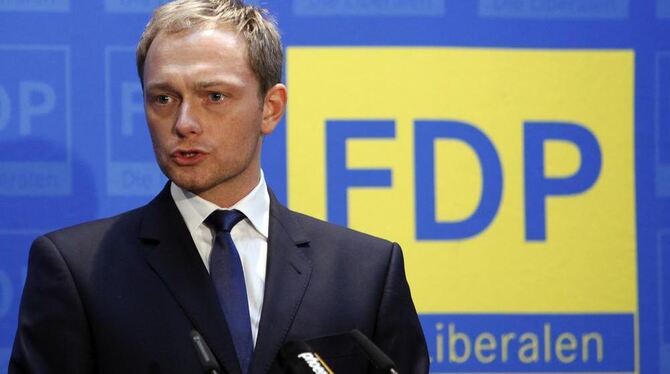 FDP-Generalsekretär Christian Lindner.