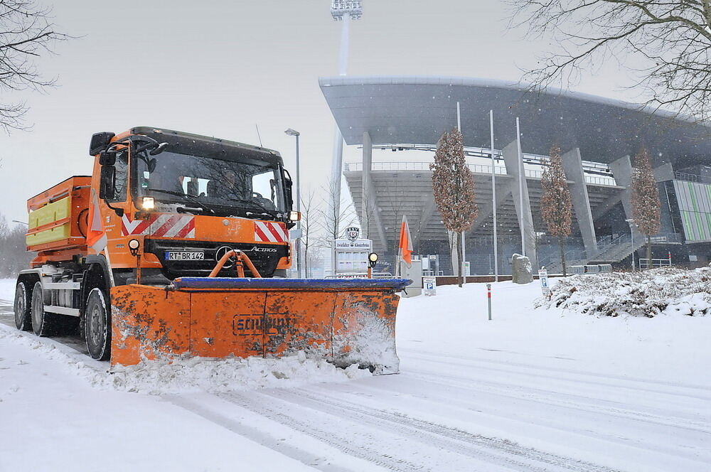 Schnee in Reutlingen