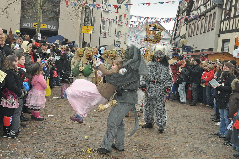 Jubiläumsumzug Uschlaberghexa Pfullingen 2010