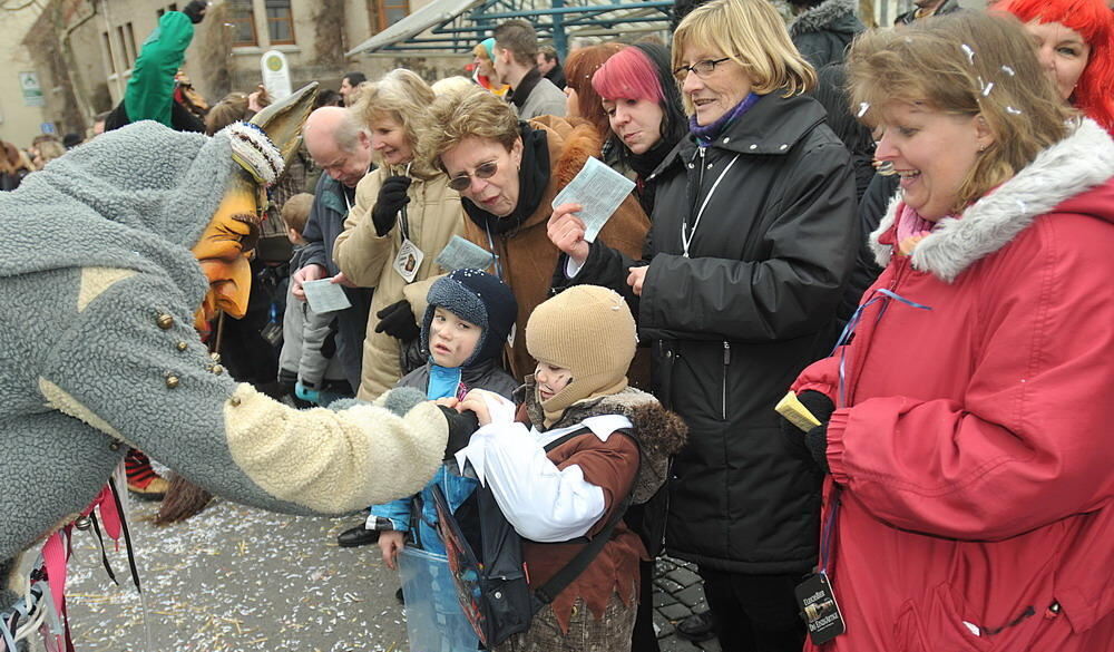 Jubiläumsumzug Uschlaberghexa Pfullingen 2010