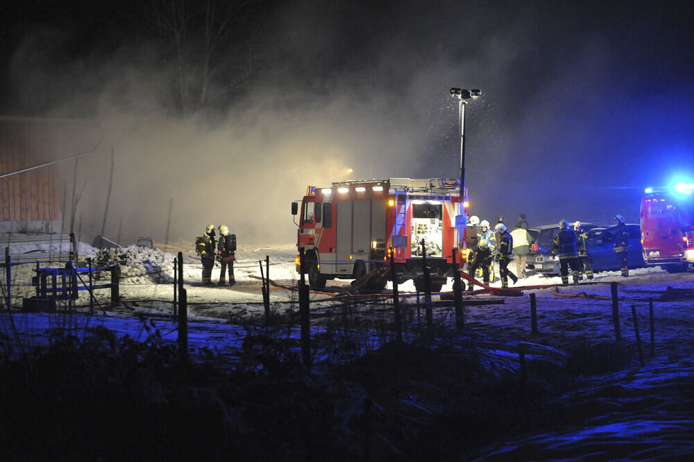 Stallbrand in Bronnweiler