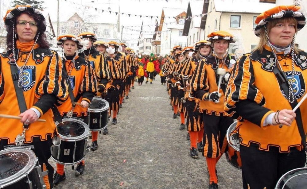 Jubiläumsumzug Narrenverein Wilsingen 2010