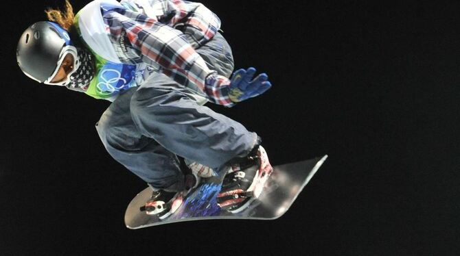 Snowboardstar Shaun White aus den USA.