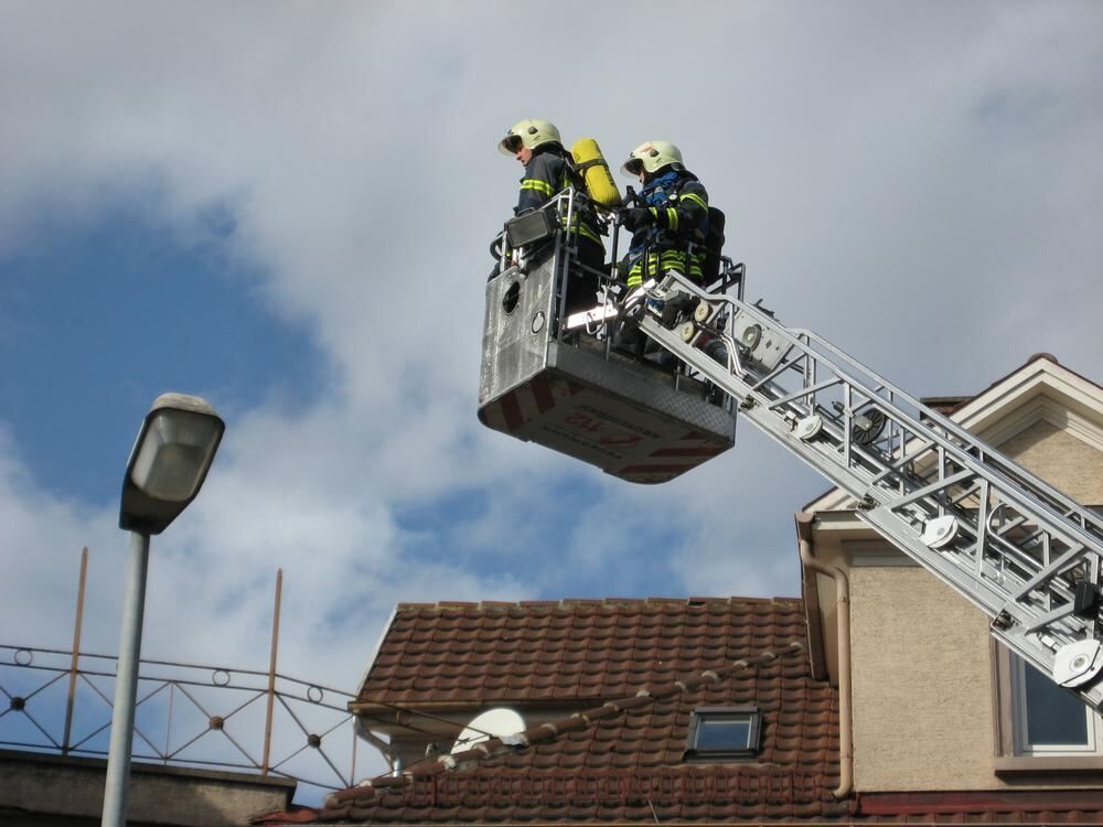 Schwelbrand beim Warsteiner Turm