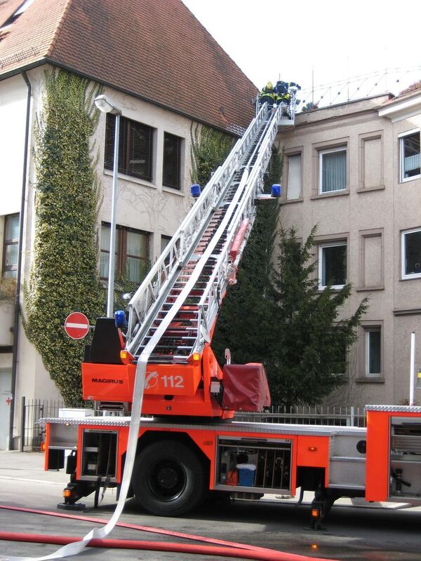 Schwelbrand beim Warsteiner Turm