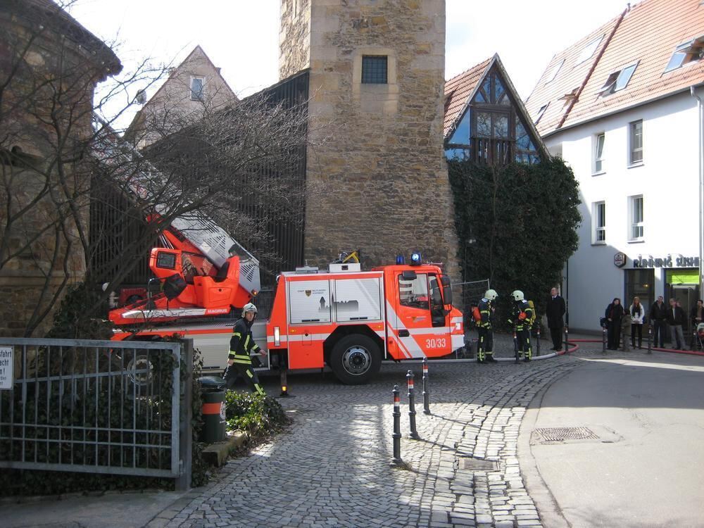 Schwelbrand beim Warsteiner Turm