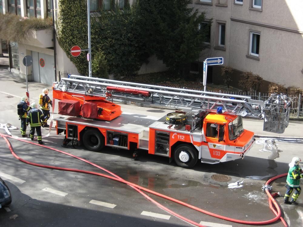 Schwelbrand beim Warsteiner Turm