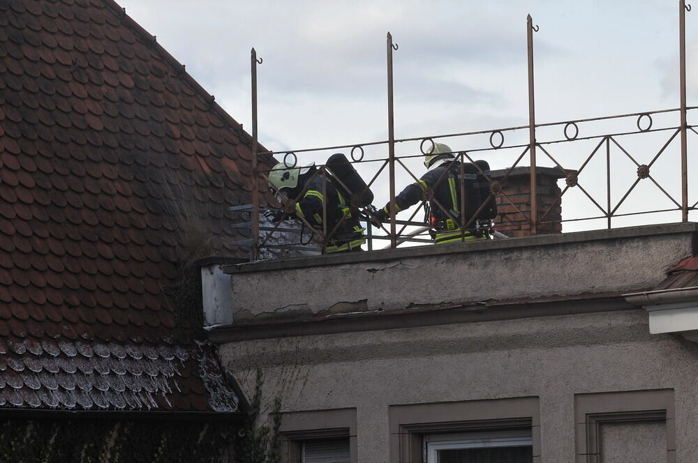 Schwelbrand beim Warsteiner Turm