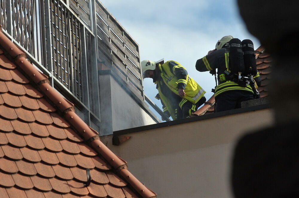 Schwelbrand beim Warsteiner Turm