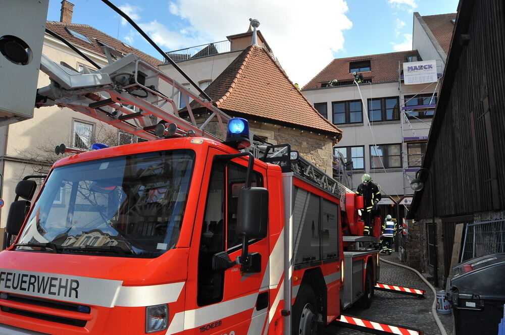 Schwelbrand beim Warsteiner Turm