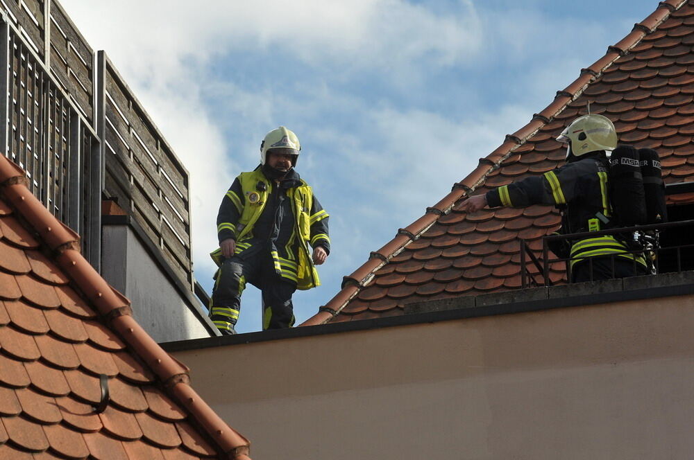 Schwelbrand beim Warsteiner Turm