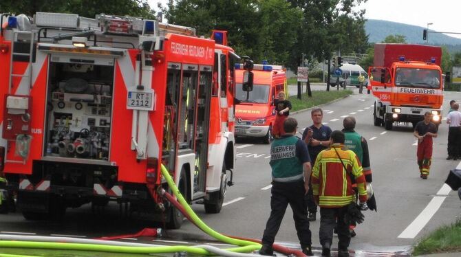 Ob Brände, Amoniak-Unfall in Reutlingen oder der Giftgasunfall in Metzingen: Auf die Feuerwehrleute im Kreis Reutlingen ist in j