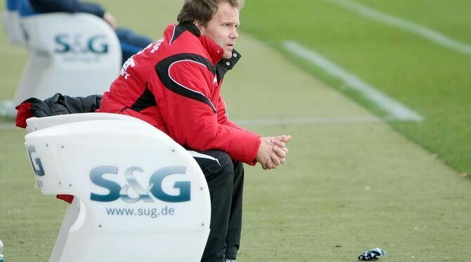 SSV-Interims-Trainer Stefan Minkwitz.