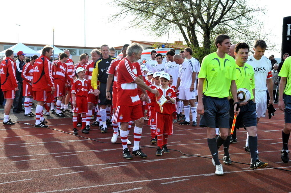 Hugo Boss and Friends gegen FC Bayern Allstars