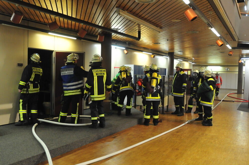 Brand im Schulzentrum auf dem Höhnisch