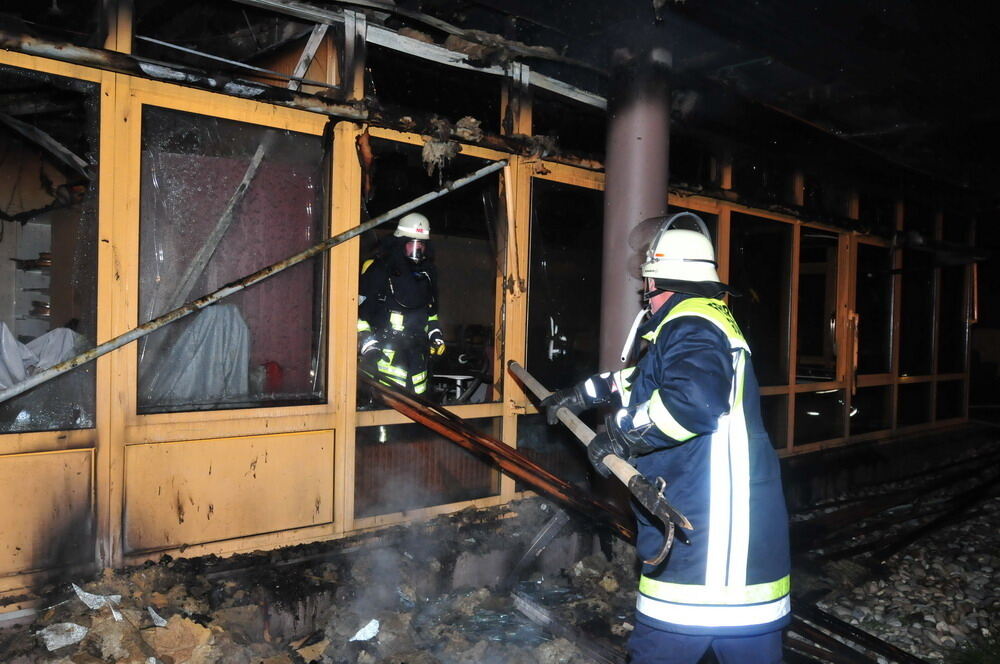 Brand im Schulzentrum auf dem Höhnisch