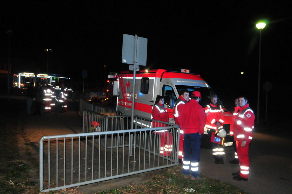 Brand im Schulzentrum auf dem Höhnisch