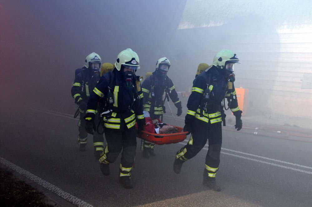 Übung der Rettungsdienste im Ursulabergtunnel