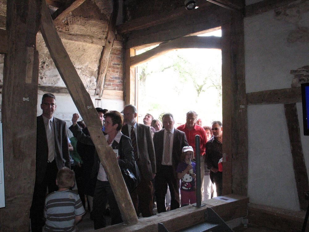 Freilichtmuseum Beuren Einweihung Bauernhaus Aichelau