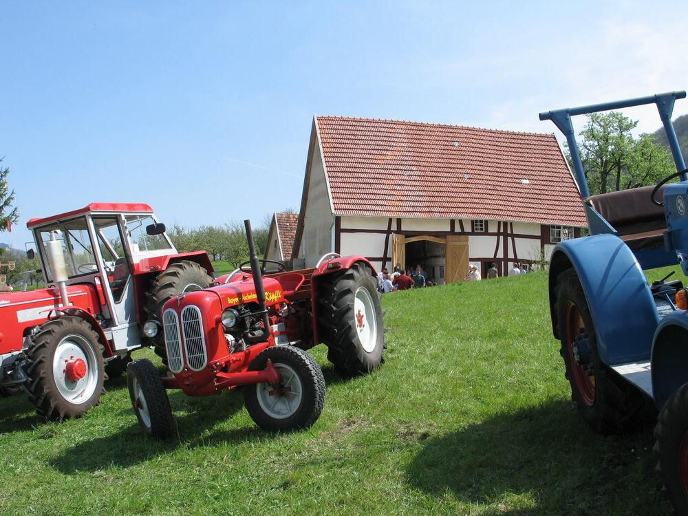 Freilichtmuseum Beuren Einweihung Bauernhaus Aichelau