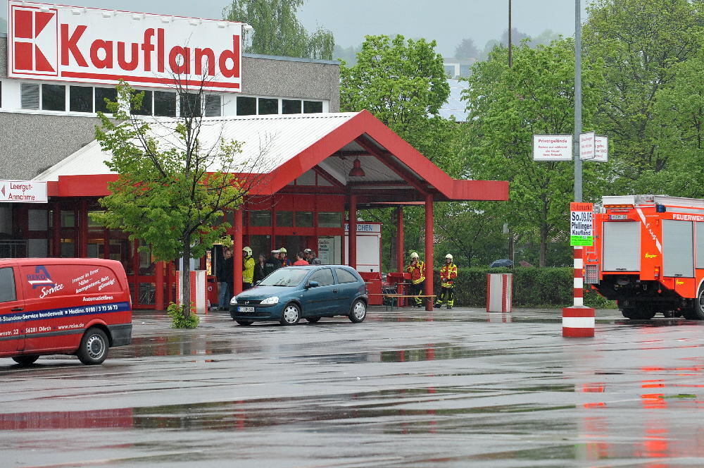 Kaufland Pfullingen nach Gasalarm evakuiert