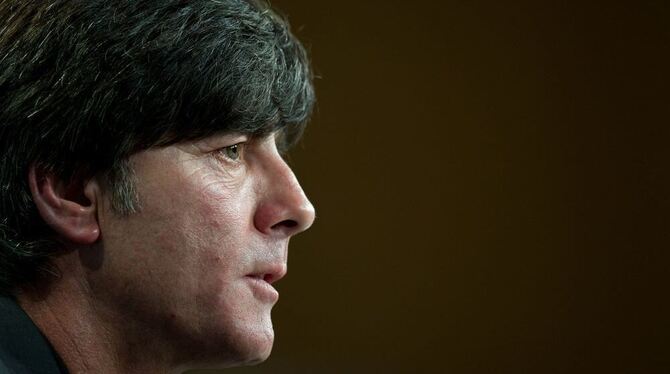 Bundestrainer Joachim Löw sieht sich hohen Erwartungen ausgesetzt.